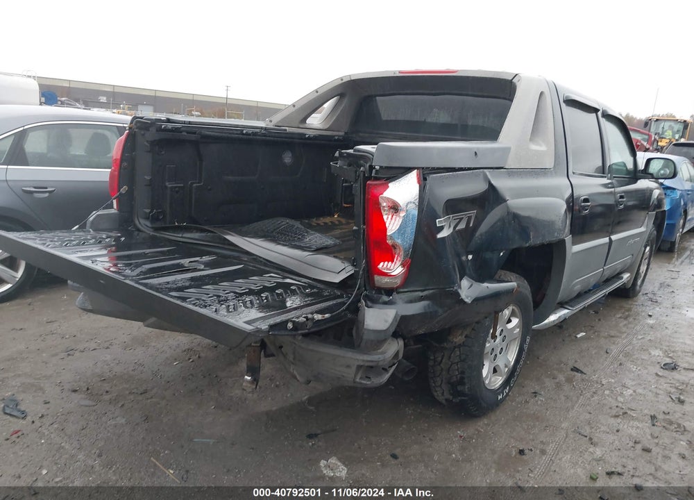 2003 CHEVROLET AVALANCHE 1500 VIN: 3GNEK13T33G134763
