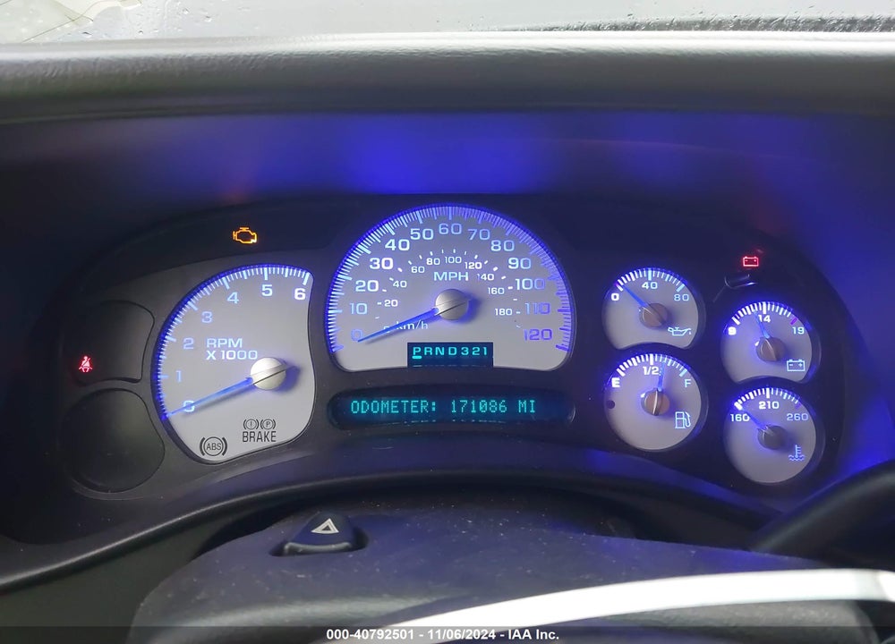 2003 CHEVROLET AVALANCHE 1500 VIN: 3GNEK13T33G134763