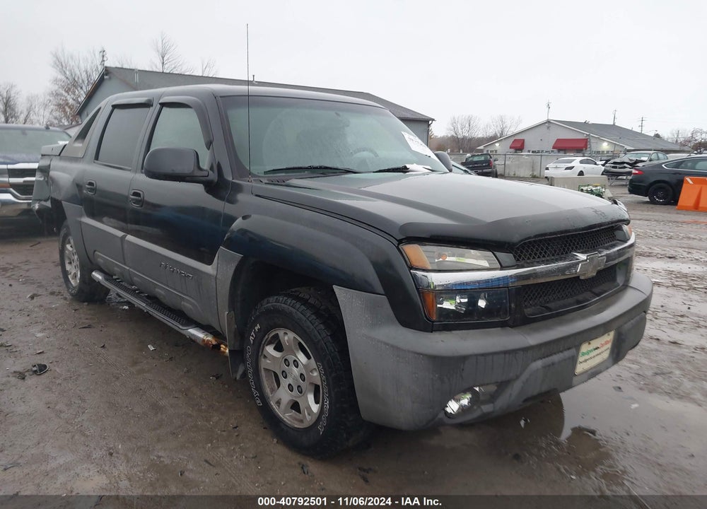 2003 CHEVROLET AVALANCHE 1500 VIN: 3GNEK13T33G134763