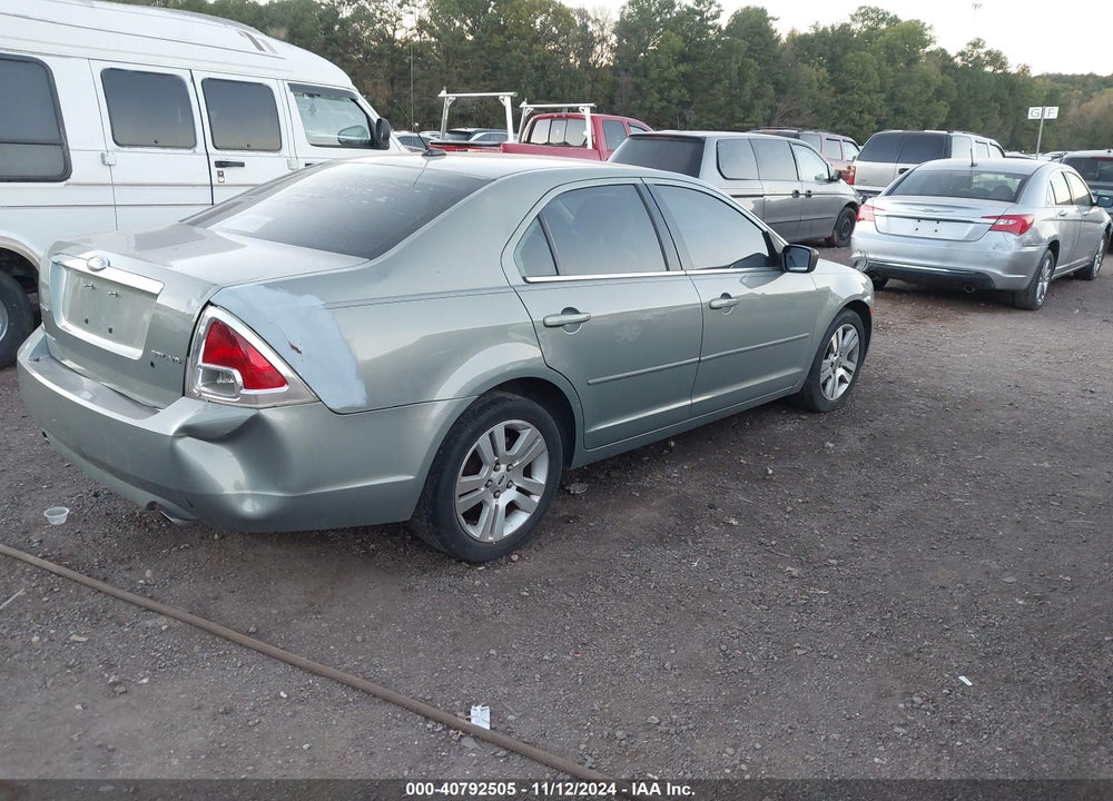 2008 FORD FUSION SEL VIN: 3FAHP08148R215863