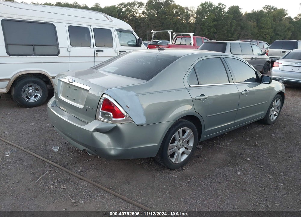 2008 FORD FUSION SEL VIN: 3FAHP08148R215863