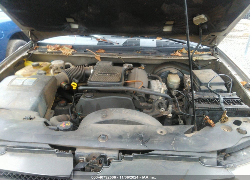 2002 CHEVROLET TRAILBLAZER LS VIN: 1GNDS13S022187835