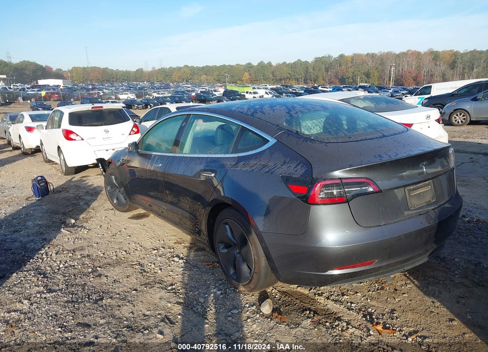 2020 TESLA MODEL 3 STANDARD RANGE PLUS REAR-WHEEL DRIVE/STANDARD RANGE REAR-WHEEL DRIVE VIN: 5YJ3E1EA4LF792309