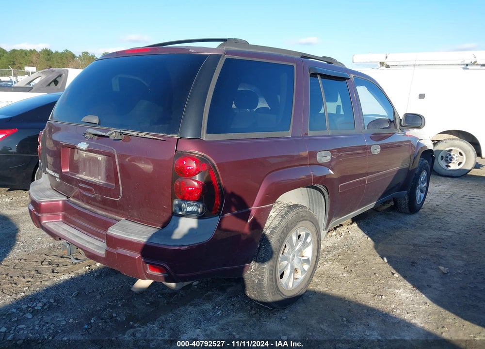 2006 CHEVROLET TRAILBLAZER LS VIN: 1GNDS13S162258143