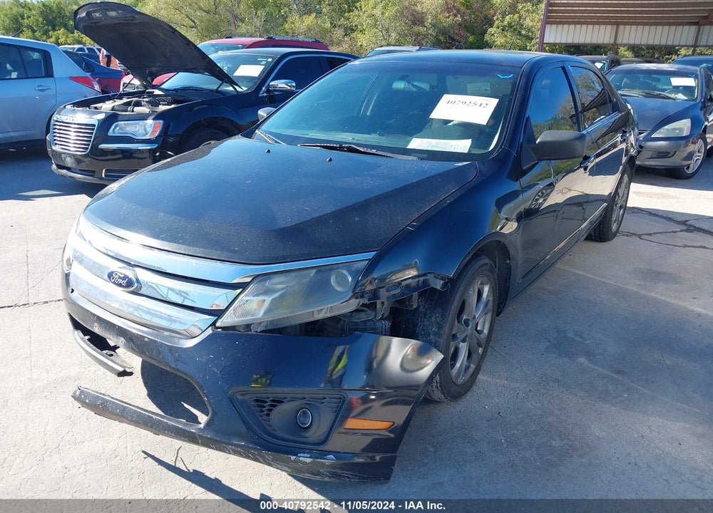 2012 FORD FUSION SE VIN: 3FAHP0HA7CR303962