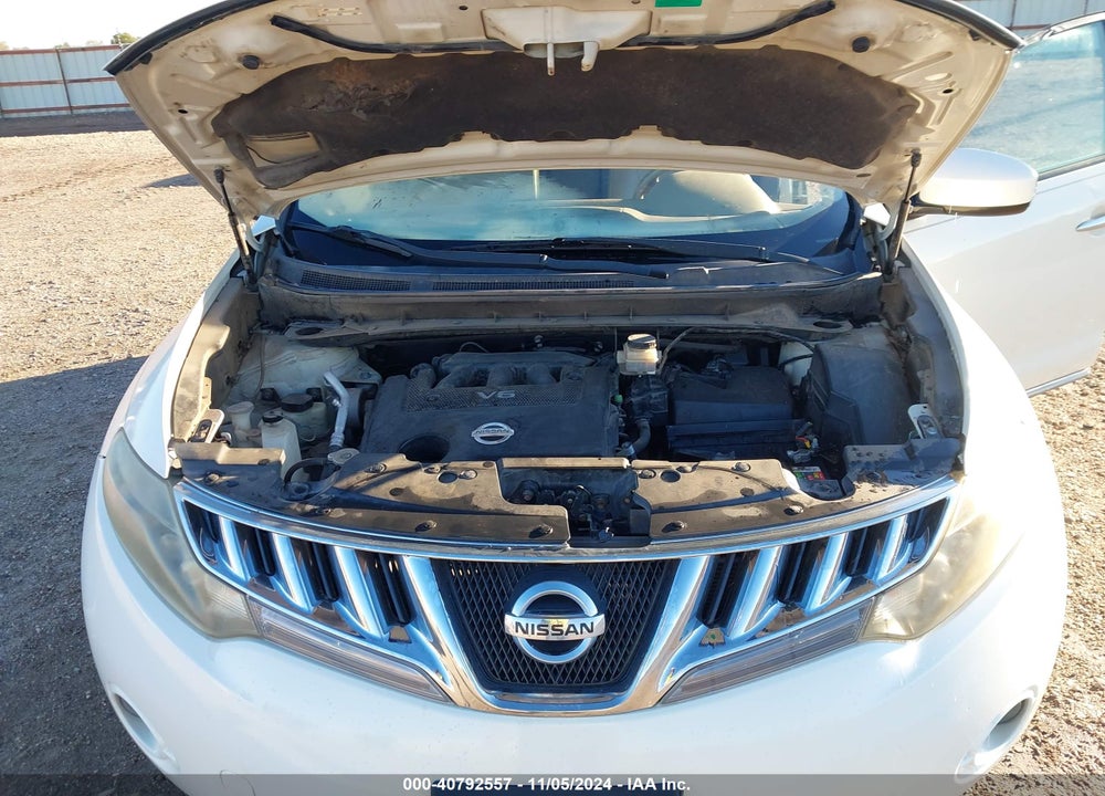 2009 NISSAN MURANO SL VIN: JN8AZ18W89W100127
