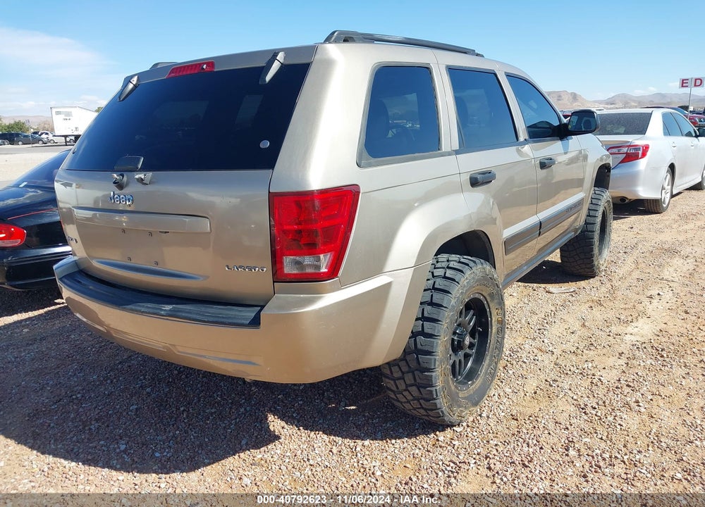 2006 JEEP GRAND CHEROKEE LAREDO VIN: 1J4GR48K86C107722