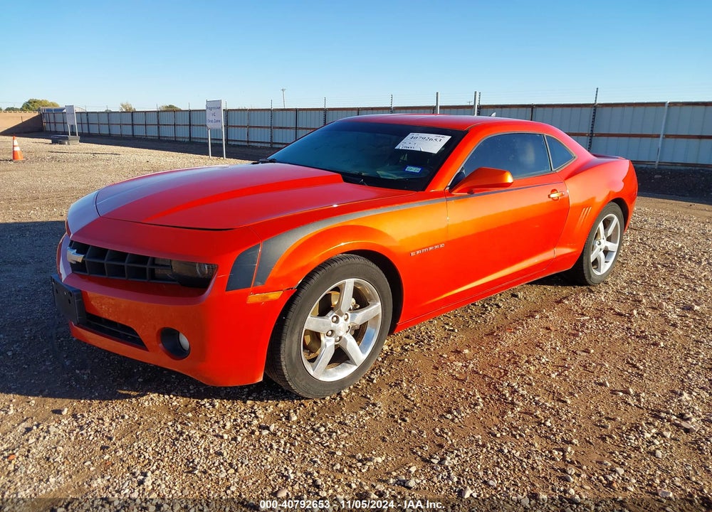 2012 CHEVROLET CAMARO 1LT VIN: 2G1FB1E30C9165806