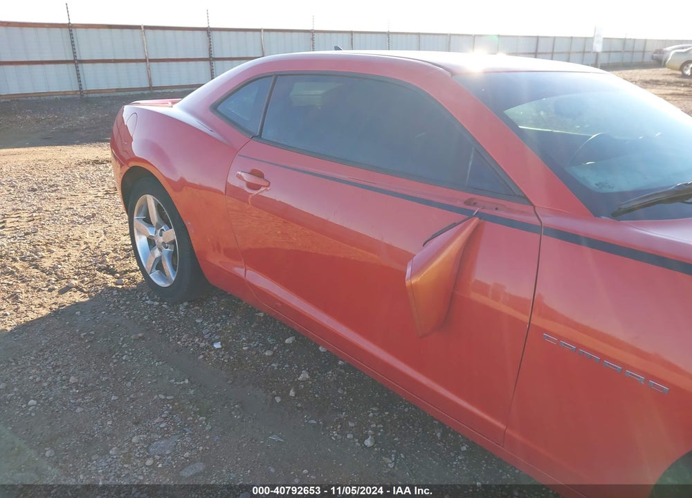 2012 CHEVROLET CAMARO 1LT VIN: 2G1FB1E30C9165806