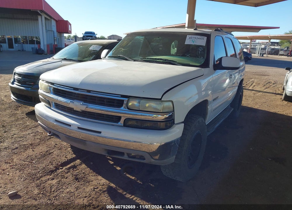 2002 CHEVROLET TAHOE LT VIN: 1GNEK13Z32J295888