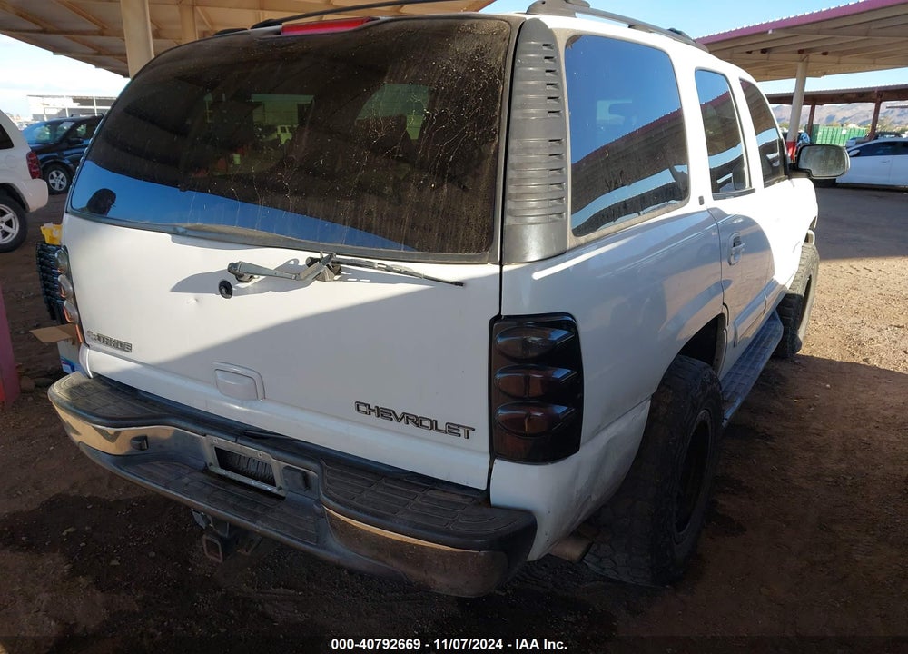 2002 CHEVROLET TAHOE LT VIN: 1GNEK13Z32J295888