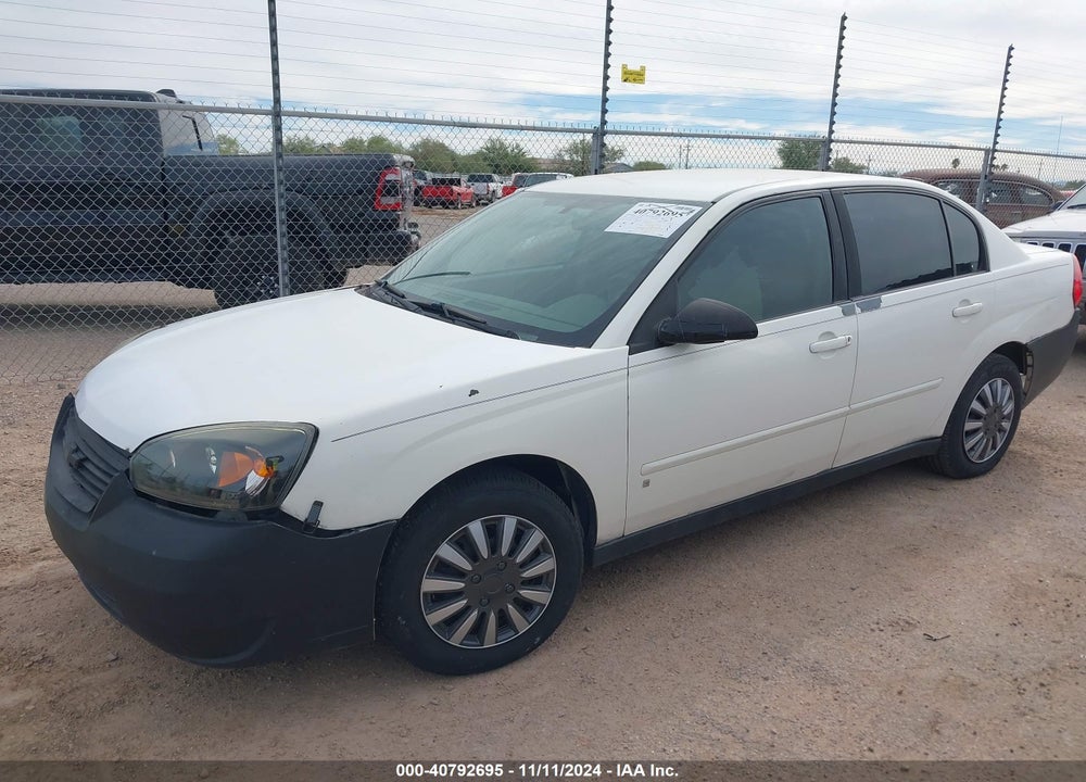 2007 CHEVROLET MALIBU LS VIN: 1G1ZS58F57F285690