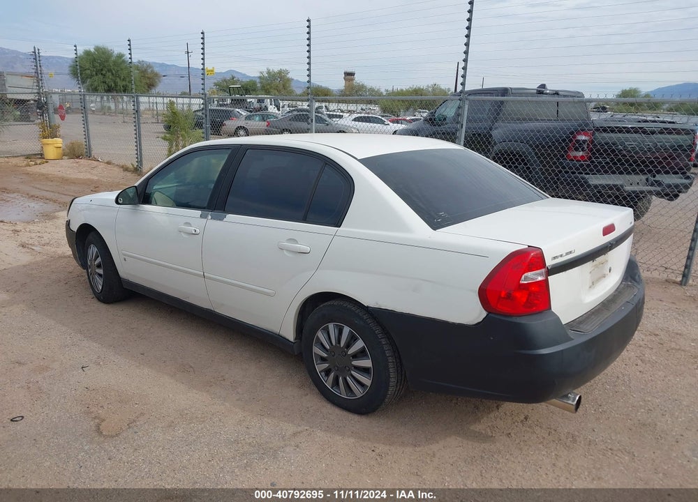 2007 CHEVROLET MALIBU LS VIN: 1G1ZS58F57F285690