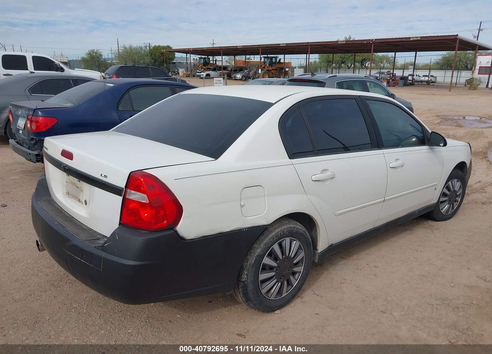 2007 CHEVROLET MALIBU LS VIN: 1G1ZS58F57F285690
