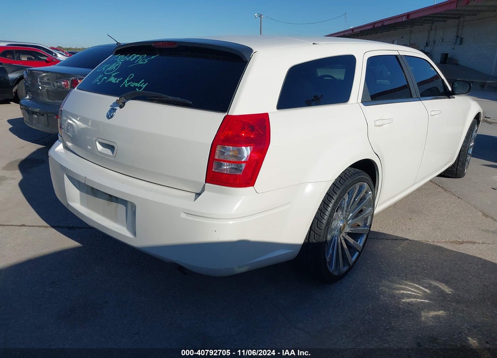 2007 DODGE MAGNUM VIN: 2D4FV47T47H750688