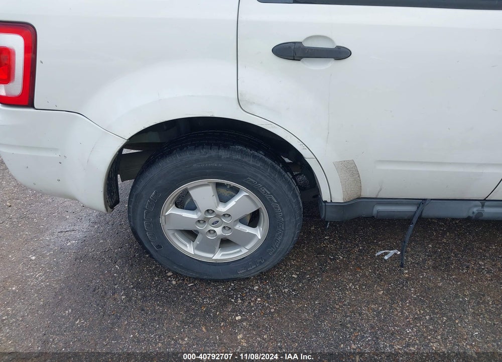 2011 FORD ESCAPE XLT VIN: 1FMCU0D70BKA80833