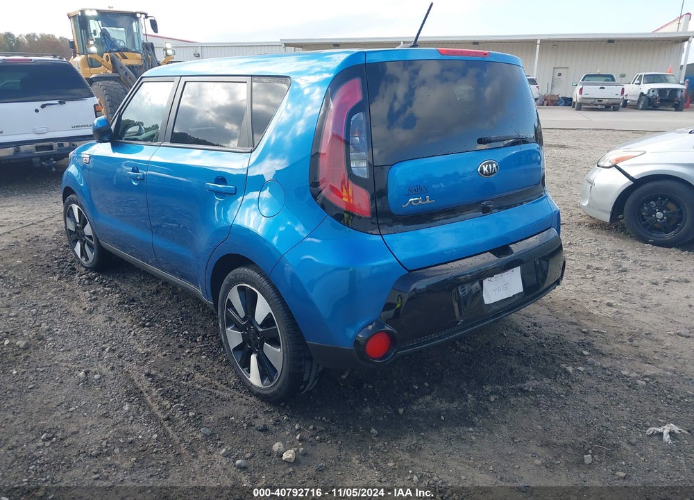 2016 KIA SOUL VIN: KNDJP3A51G7311188