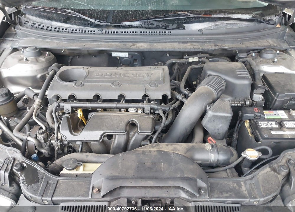 2010 KIA FORTE EX VIN: KNAFU4A21A5861971