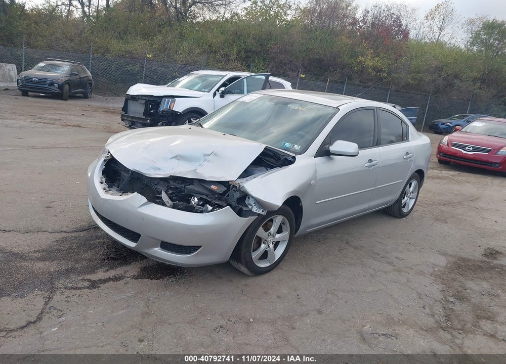 2006 MAZDA 3 I VIN: JM1BK12F761439001
