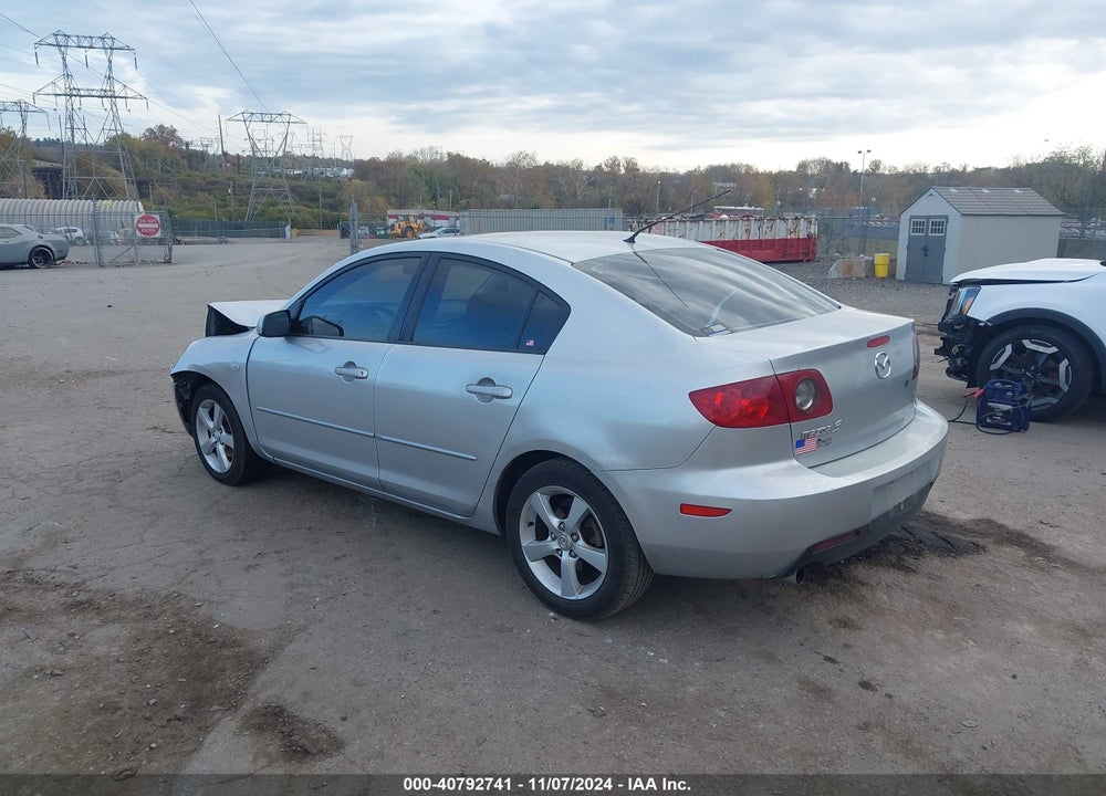 2006 MAZDA 3 I VIN: JM1BK12F761439001