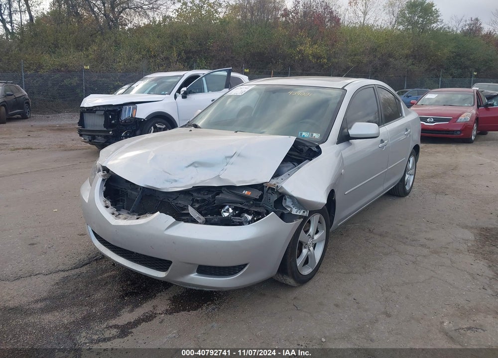 2006 MAZDA 3 I VIN: JM1BK12F761439001