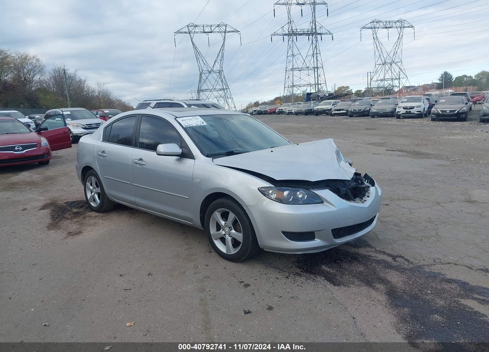 2006 MAZDA 3 I VIN: JM1BK12F761439001