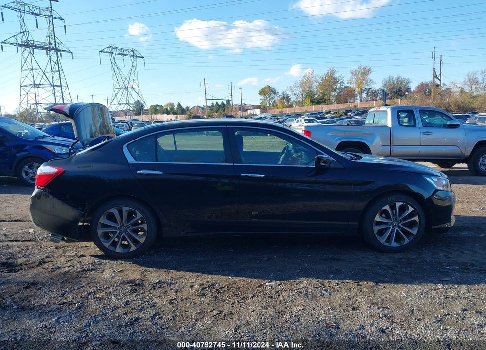 2013 HONDA ACCORD SPORT VIN: 1HGCR2F54DA001638