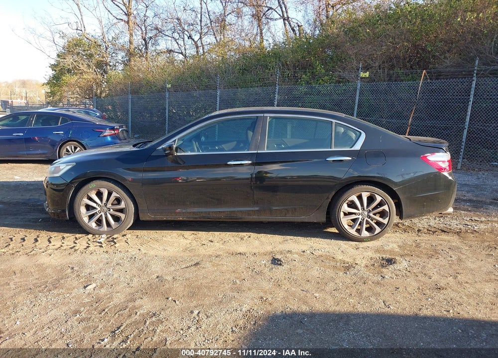 2013 HONDA ACCORD SPORT VIN: 1HGCR2F54DA001638
