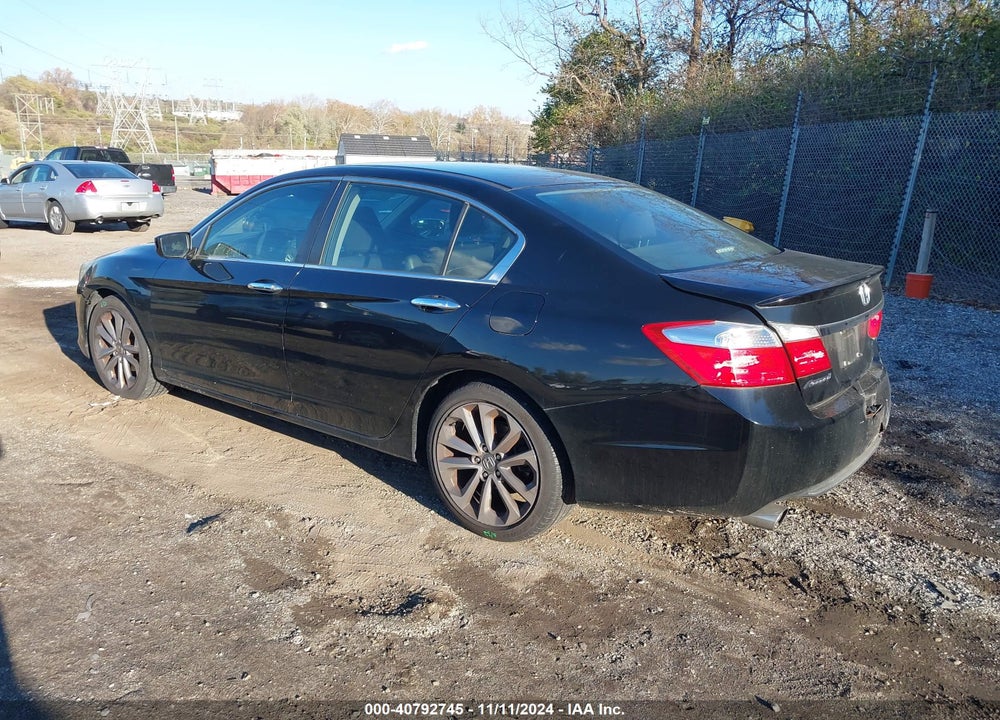 2013 HONDA ACCORD SPORT VIN: 1HGCR2F54DA001638