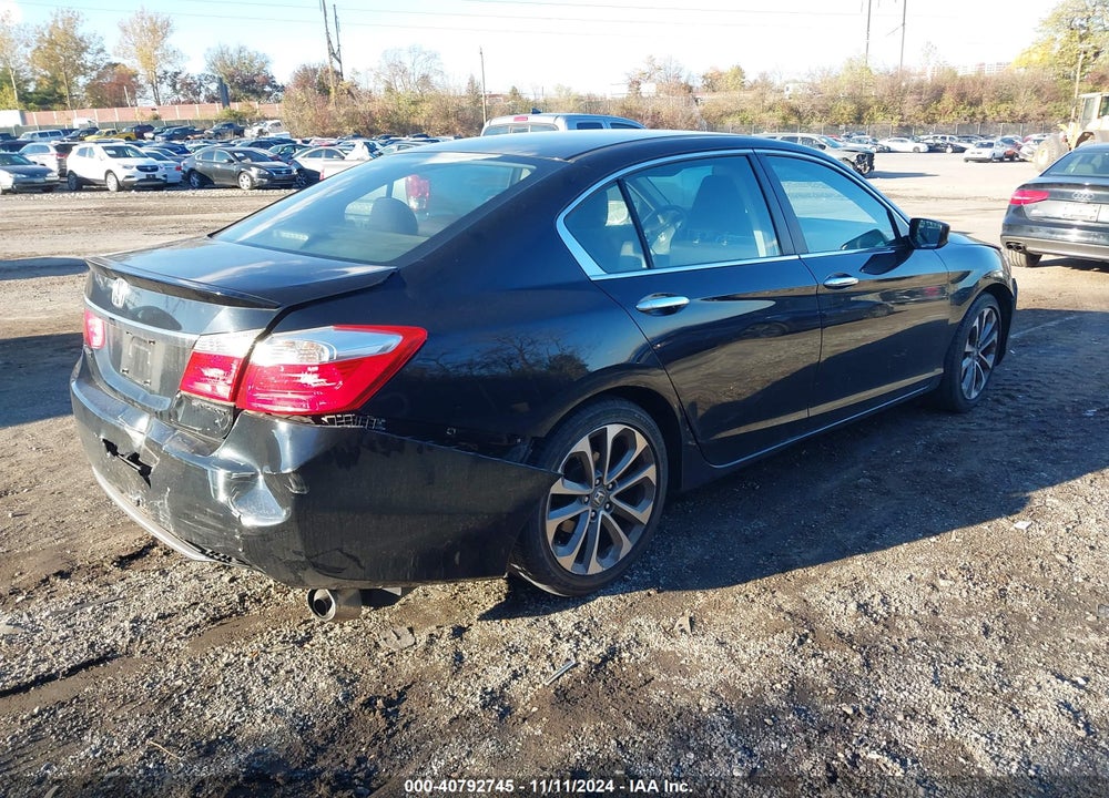 2013 HONDA ACCORD SPORT VIN: 1HGCR2F54DA001638