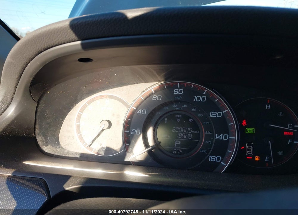 2013 HONDA ACCORD SPORT VIN: 1HGCR2F54DA001638