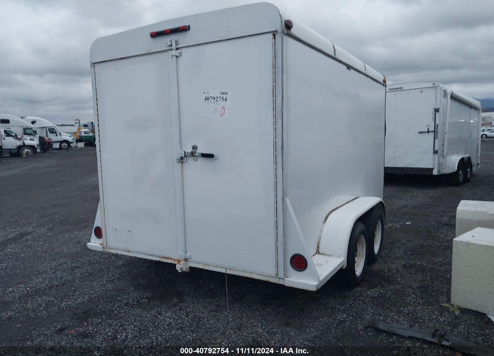 1997 EAGL ENCLOSED TRAILER VIN: 1E9E12021V1021666