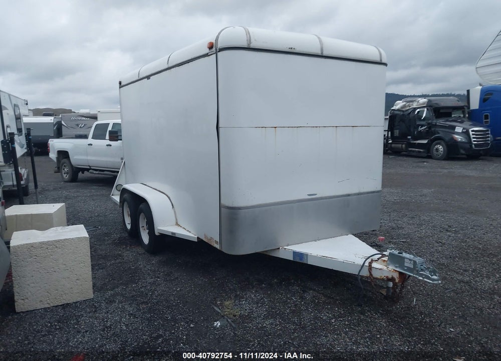 1997 EAGL ENCLOSED TRAILER VIN: 1E9E12021V1021666