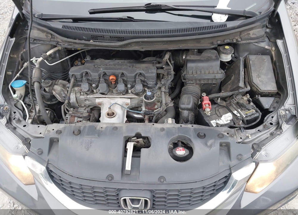 2013 HONDA CIVIC LX VIN: 19XFB2F54DE204011