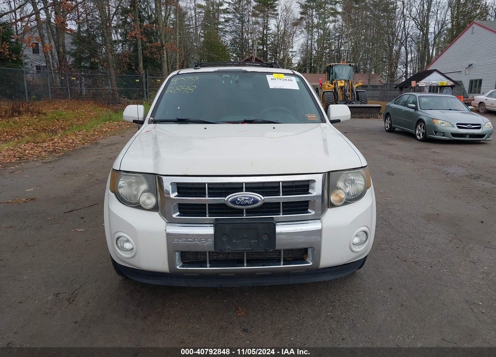 2012 FORD ESCAPE LIMITED VIN: 1FMCU9E72CKB69355