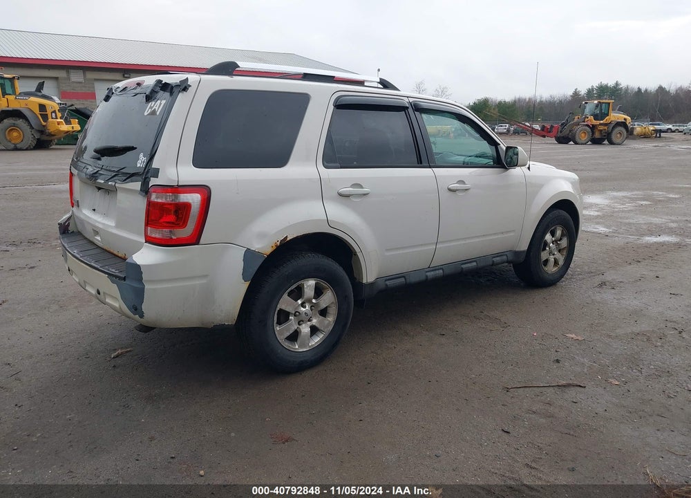 2012 FORD ESCAPE LIMITED VIN: 1FMCU9E72CKB69355