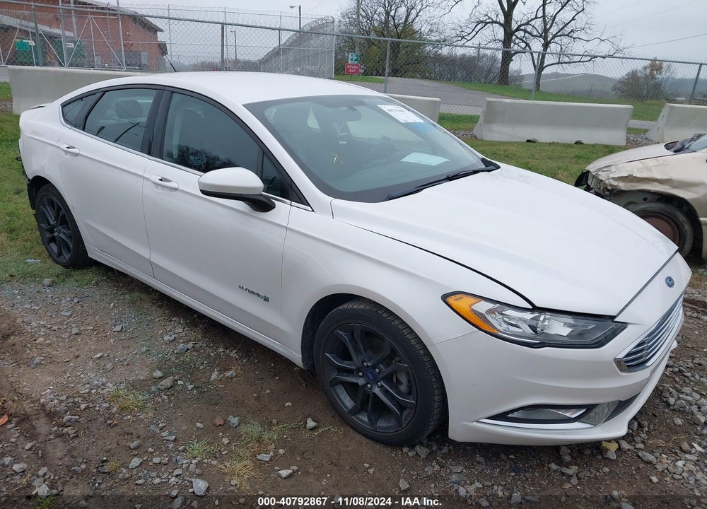 2018 FORD FUSION HYBRID SE VIN: 3FA6P0LU1JR283522