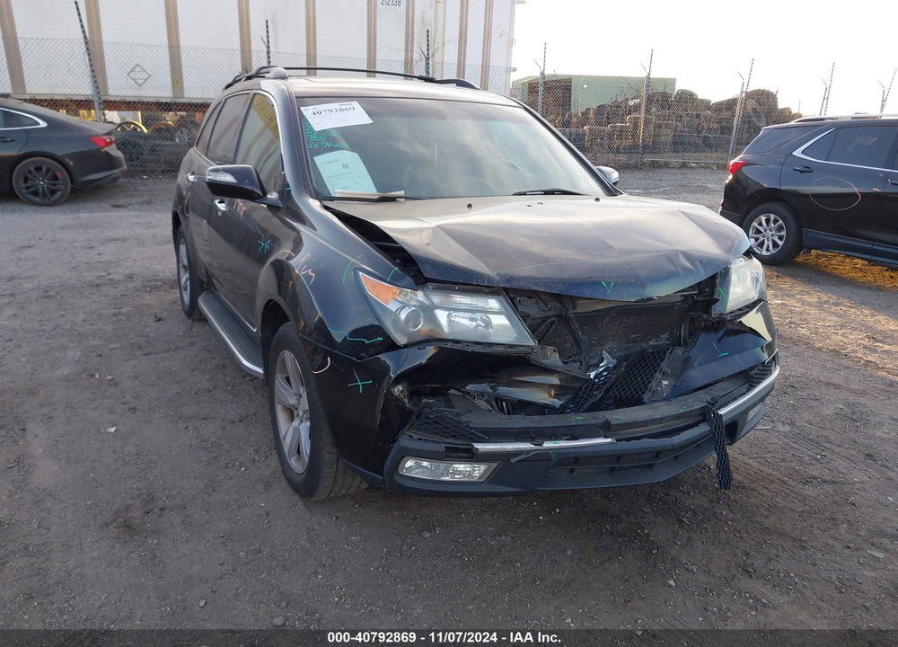 2013 ACURA MDX TECHNOLOGY PACKAGE VIN: 2HNYD2H32DH512582