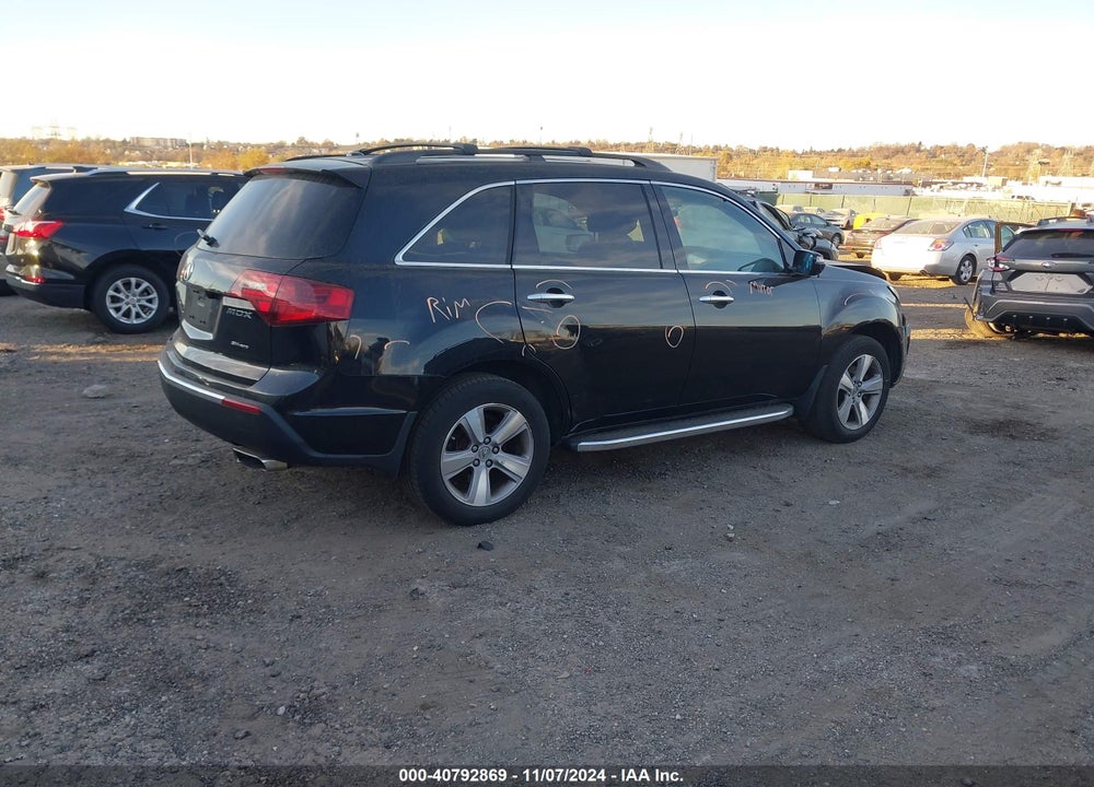 2013 ACURA MDX TECHNOLOGY PACKAGE VIN: 2HNYD2H32DH512582