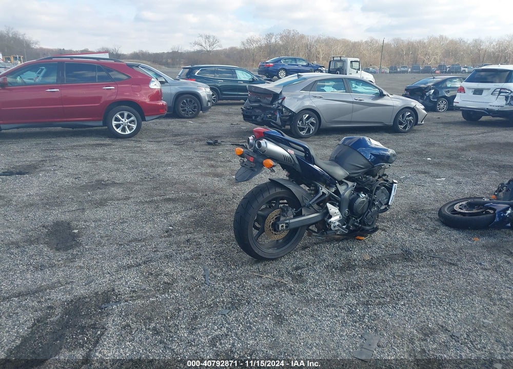 2008 YAMAHA FZ6 SHG VIN: JYARJ13E58A005651