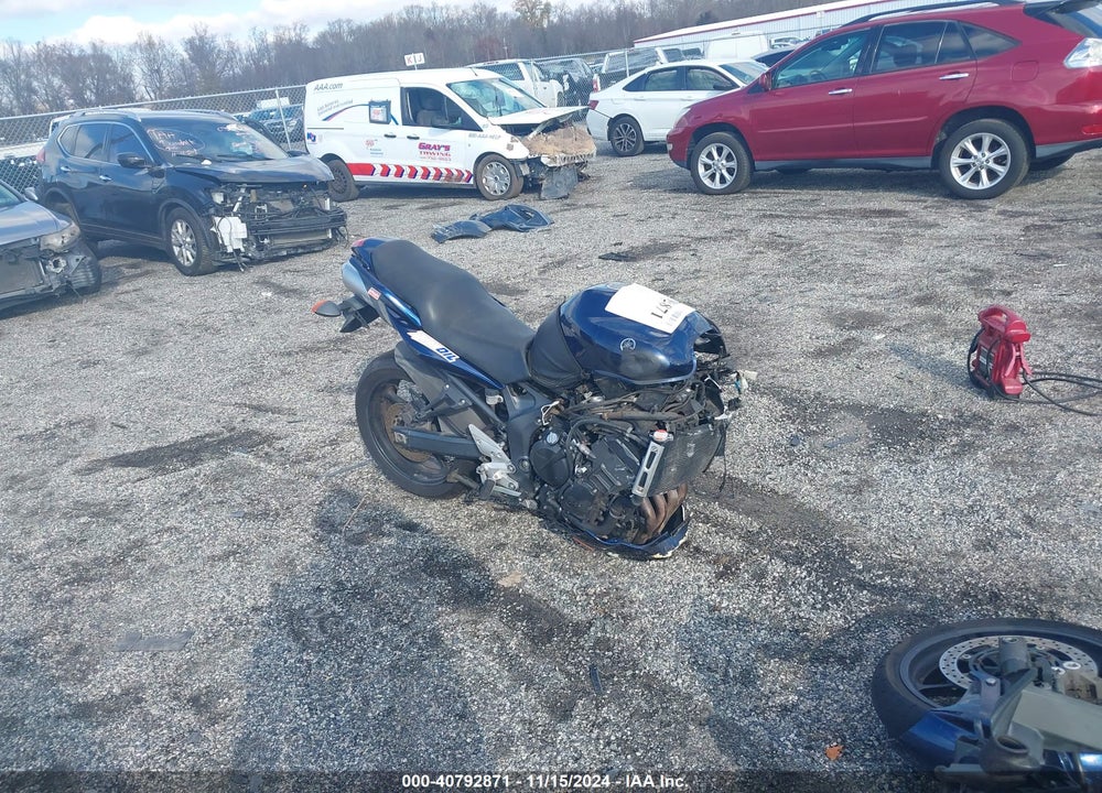 2008 YAMAHA FZ6 SHG VIN: JYARJ13E58A005651