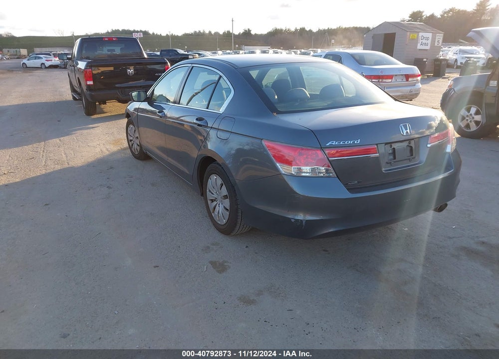 2011 HONDA ACCORD 2.4 LX VIN: 1HGCP2F32BA007309