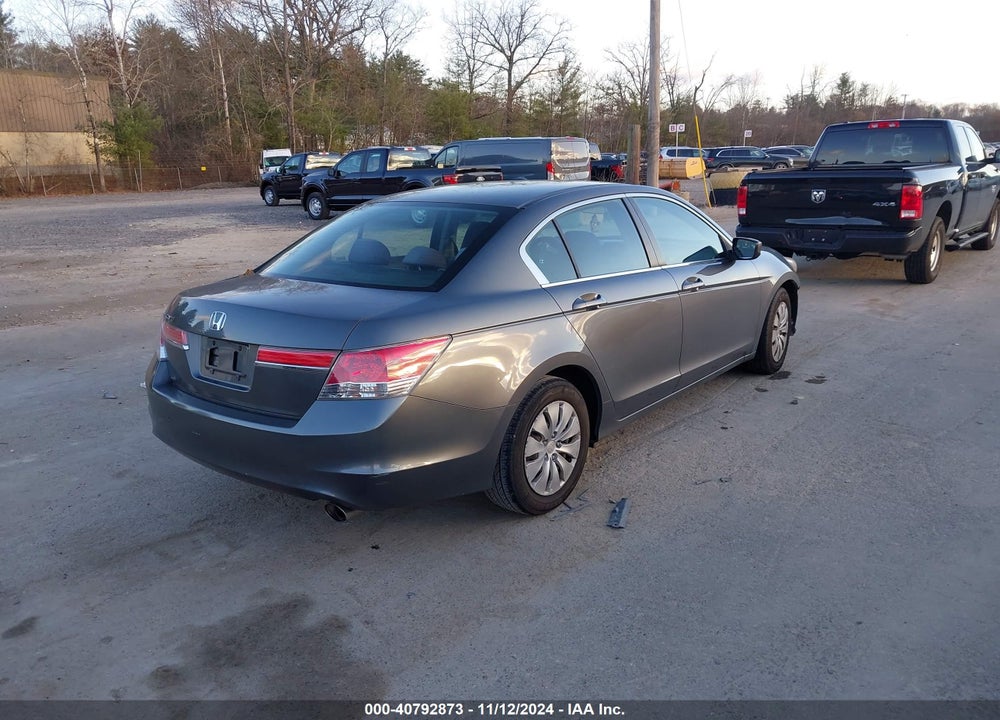 2011 HONDA ACCORD 2.4 LX VIN: 1HGCP2F32BA007309