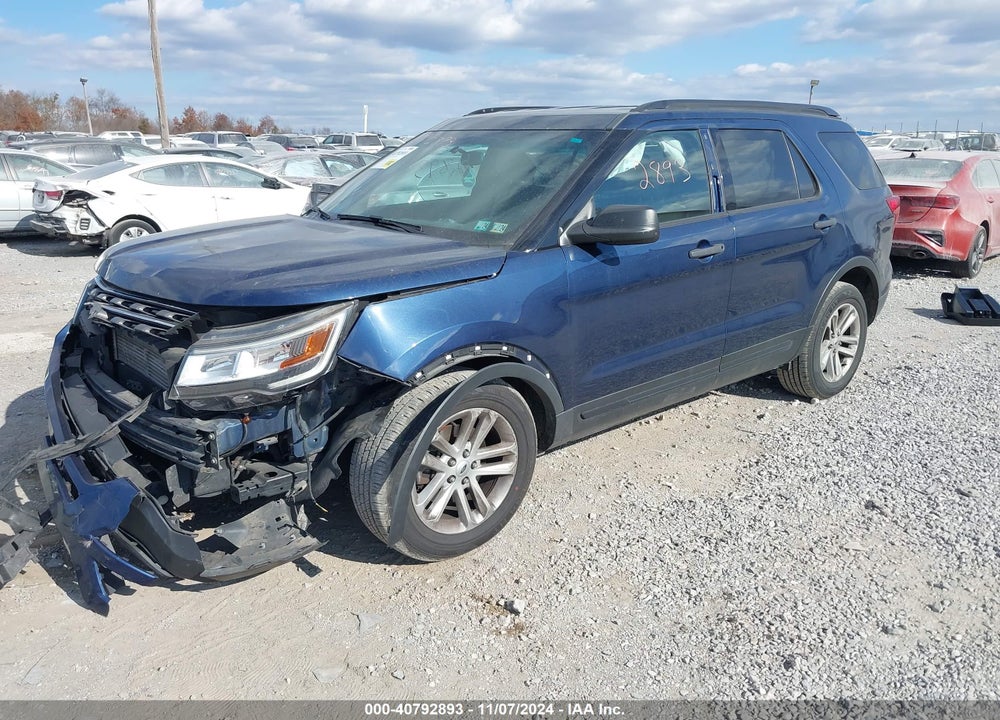 2017 FORD EXPLORER VIN: 1FM5K7BHXHGA85729