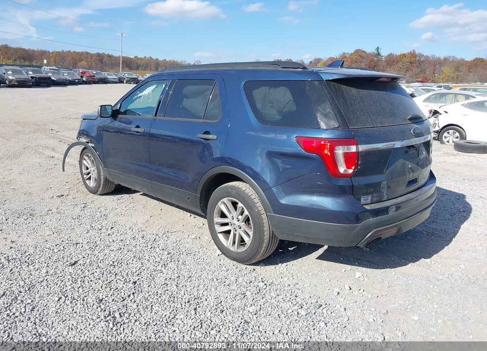 2017 FORD EXPLORER VIN: 1FM5K7BHXHGA85729