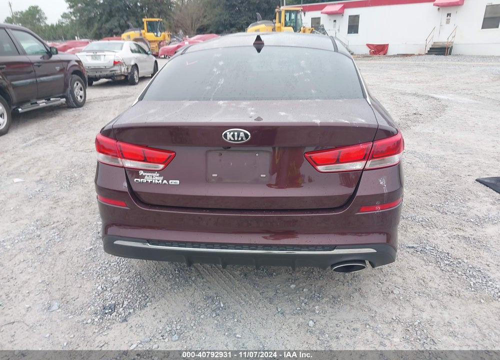 2019 KIA OPTIMA LX VIN: 5XXGT4L37KG286708