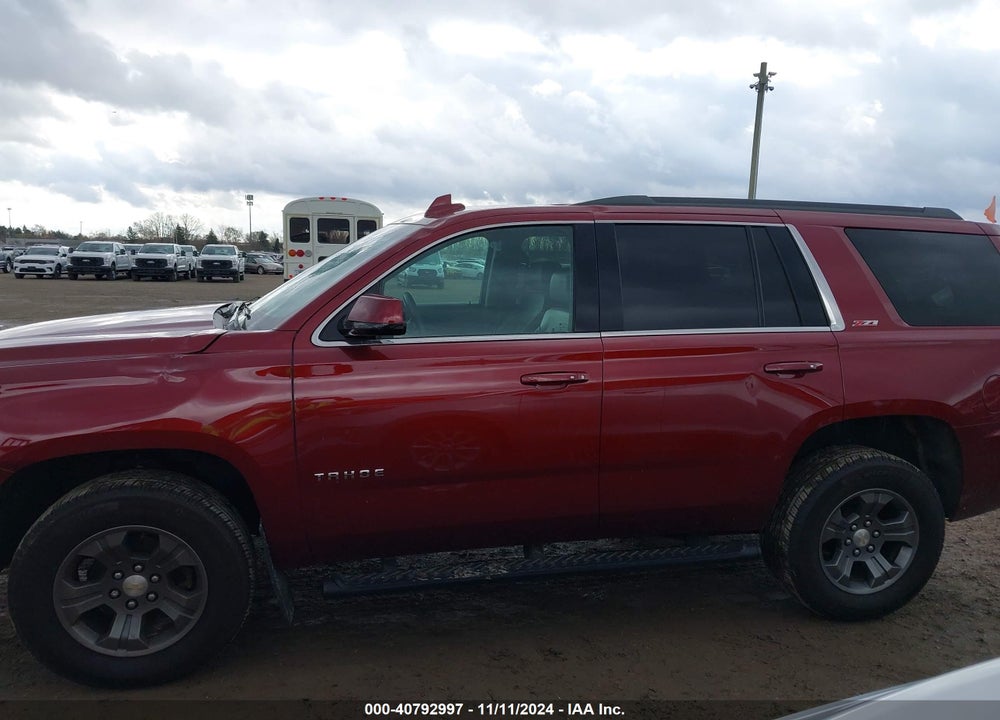 2017 CHEVROLET TAHOE LT VIN: 1GNSKBKC4HR132750