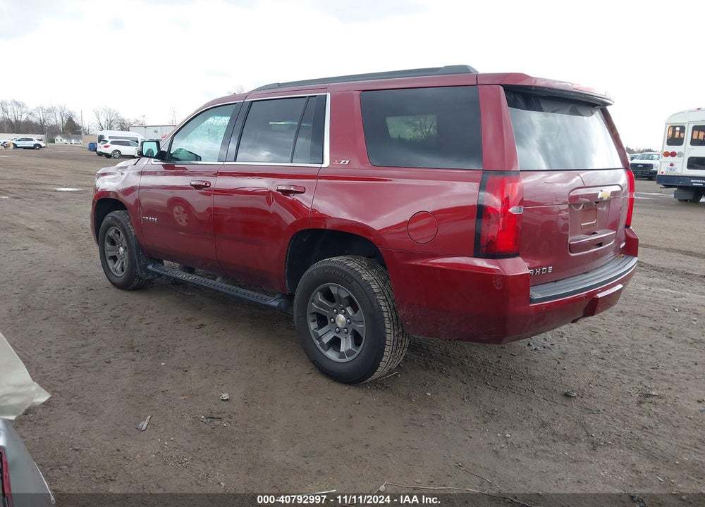 2017 CHEVROLET TAHOE LT VIN: 1GNSKBKC4HR132750