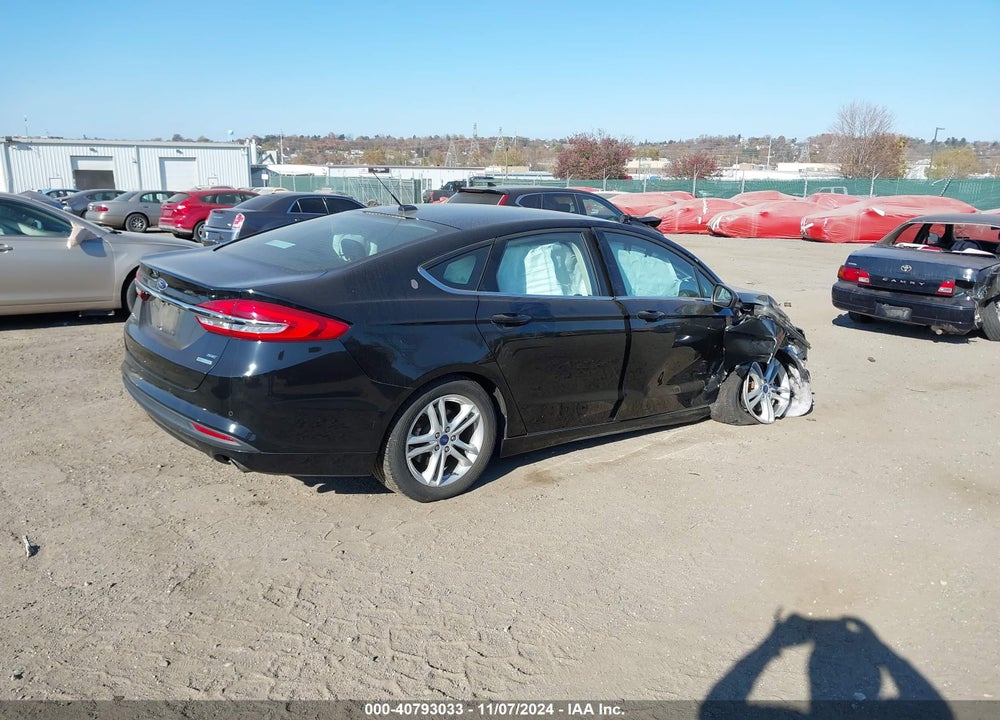2018 FORD FUSION SE VIN: 3FA6P0HD1JR157332