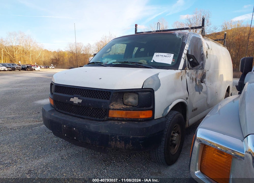 2006 CHEVROLET EXPRESS WORK VAN VIN: 1GCGG25V561168570